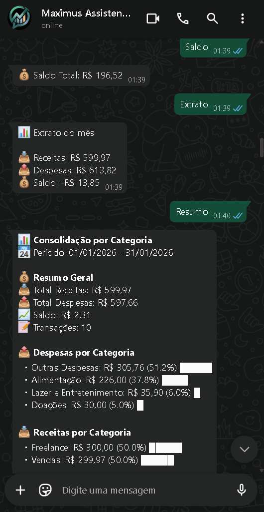 Resultados em Tempo Real